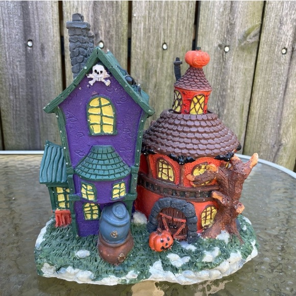 Vintage Fiber Optic Halloween Haunted House - Picture 3 of 7